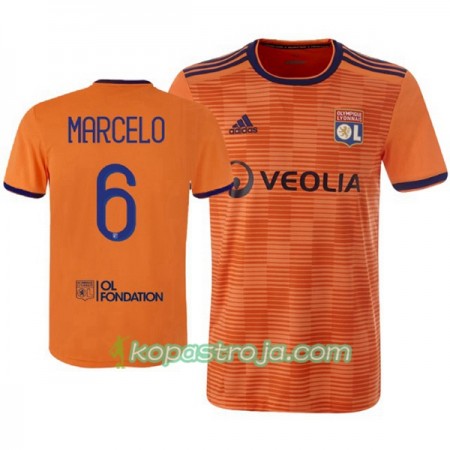 Billiga Fotbollströjor Olympique Lyonnais Marcelo 6 Tredje tröja 2018/19 Kortärmad